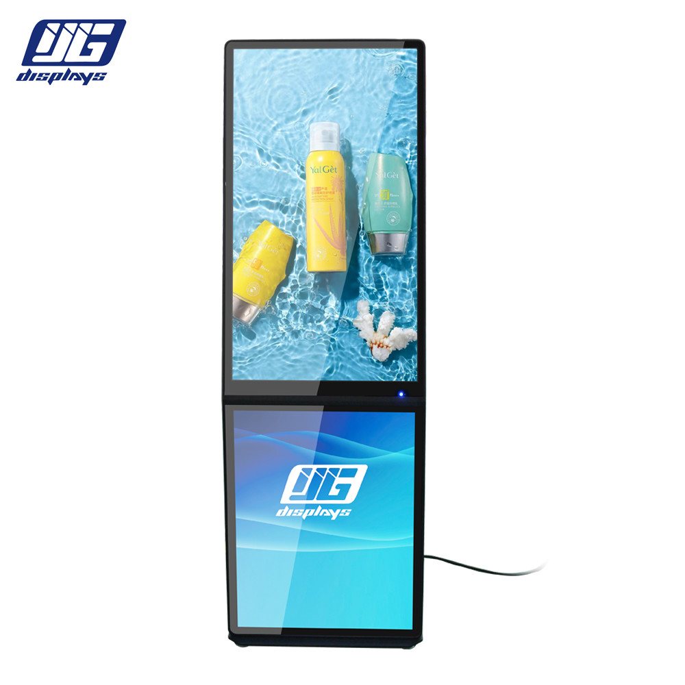Multiple Zone L Board LCD Digital Screen With Magnetic Led Advertising Light Box
