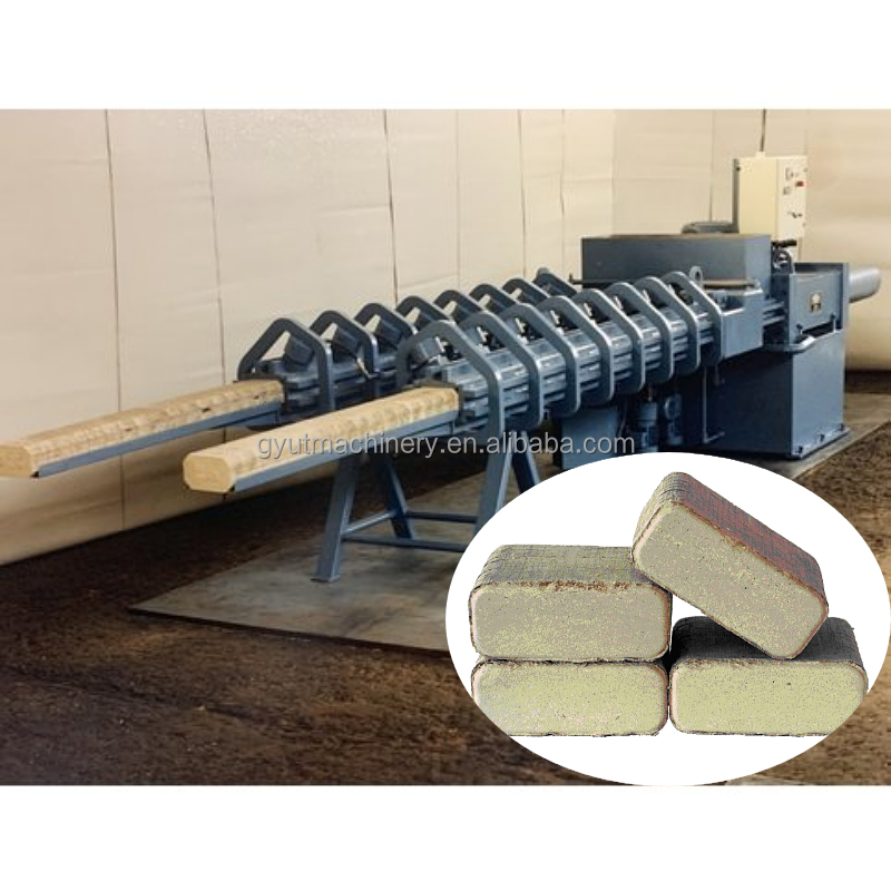 High Press Firewood Sawdust Briquette Machines Hydraulic Customized Briquetting Press