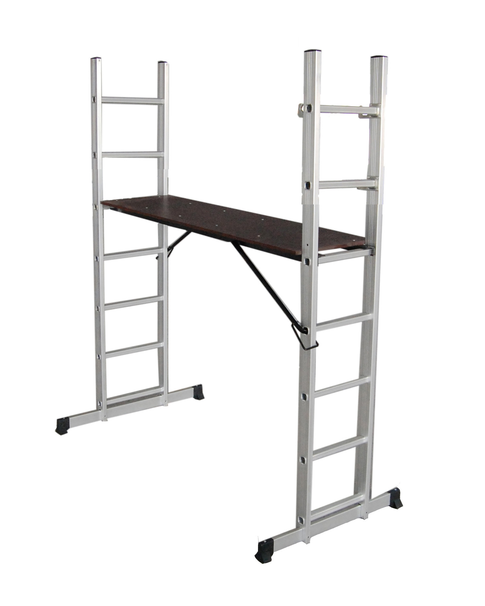 Bigger Platform Telescopic Scaffold Tower 2x7 Folding Scaffold Ladder