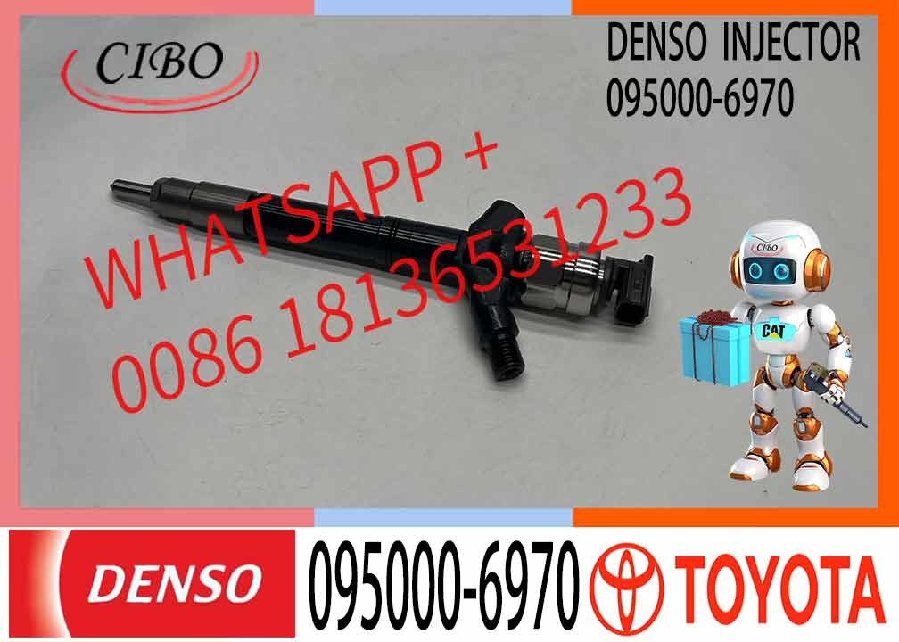 Diesel Fuel Engine Injector 095000-6680 23670-0R050 095000-6970 23670-09190 Avensis 2.2 D 2AD-FTV Truck Engine Parts