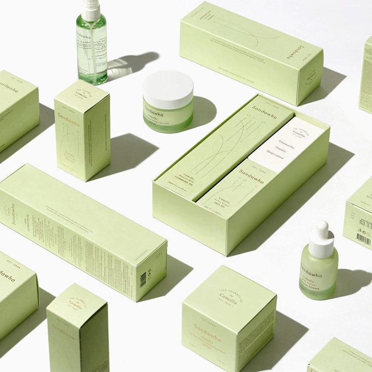 Wholesale Customized Logo Product Packaging Printing Box Packaging Skincare Packaging Box Cardboard Cosmetic Box Essential Oil Packing