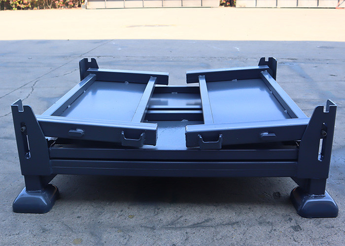 Industrial Half Height Steel Metal Pallet Cage Stillage For Lifting