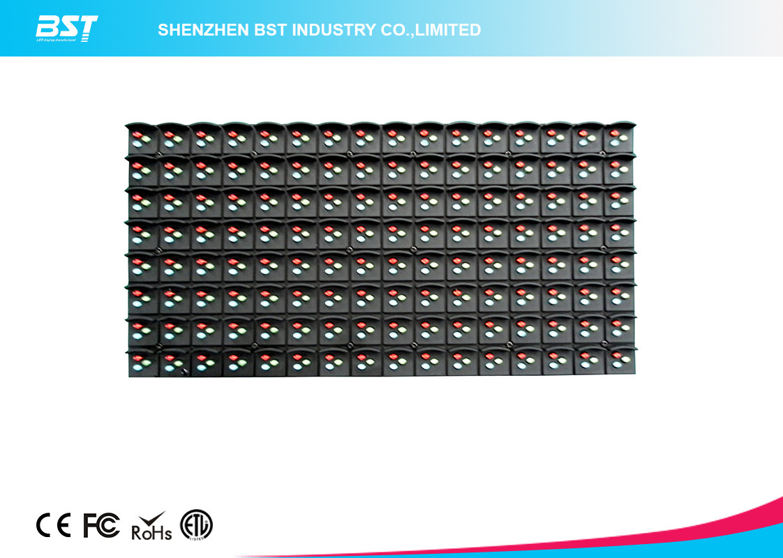 Super Bright DIP346 P10 RGB Led Module , Full Color Led Display for advertising