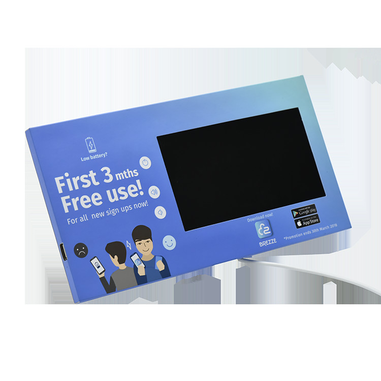 POP 10.1 inch mini lcd monitor, IR sensor video player, video shelf talker digital display