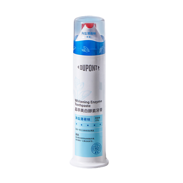 110ml Unique Supply Custom Color Airless Toothpaste Pump Tube Bottle for Toothpaste
