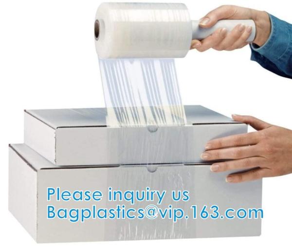 Quality Hand Rolls, Stretch Wrap Film, Cling Plastic Pallet Supplies, Durable Self-Adhering, Packing, Moving for sale