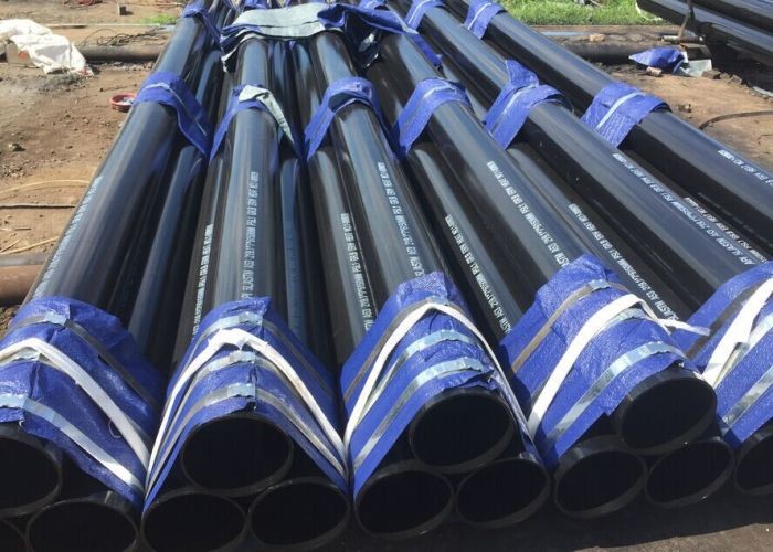 Hot Rolled ERW Steel Pipe Q235 Q345 SS400 Round 1.2mm-15mm Thickness