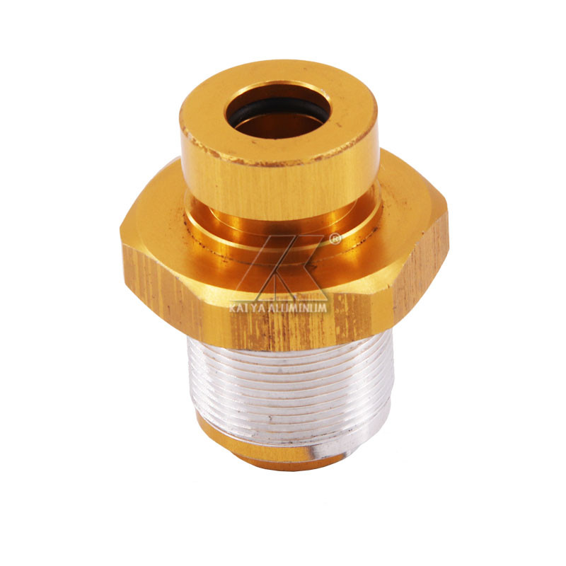 High Hardness Brass Aluminium Profile CNC Deep Processing For Pipe Connections