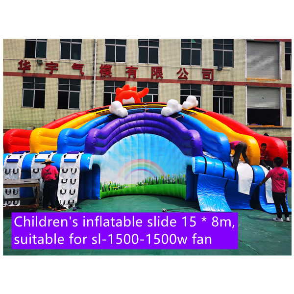 1500W Economic Inflatable Air Blower Fan , Bouncy Castle Air Blower Long Service Life