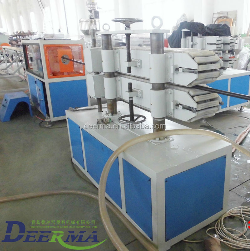 SJ65/30 PPR Pipe Extruder 80kg/H - 120kg/H Plastic Pipe Manufacturing Machine