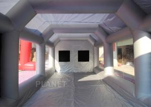 Buy cheap 7m Long Inflatable Spray Booth With Blower Fire - Retardant EN14960 SGS CE product