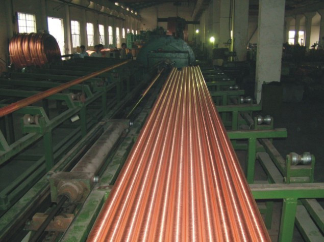 ASTM B111 Round Copper Nickel Tube CuNi Condenser Pipe C715 70/30%