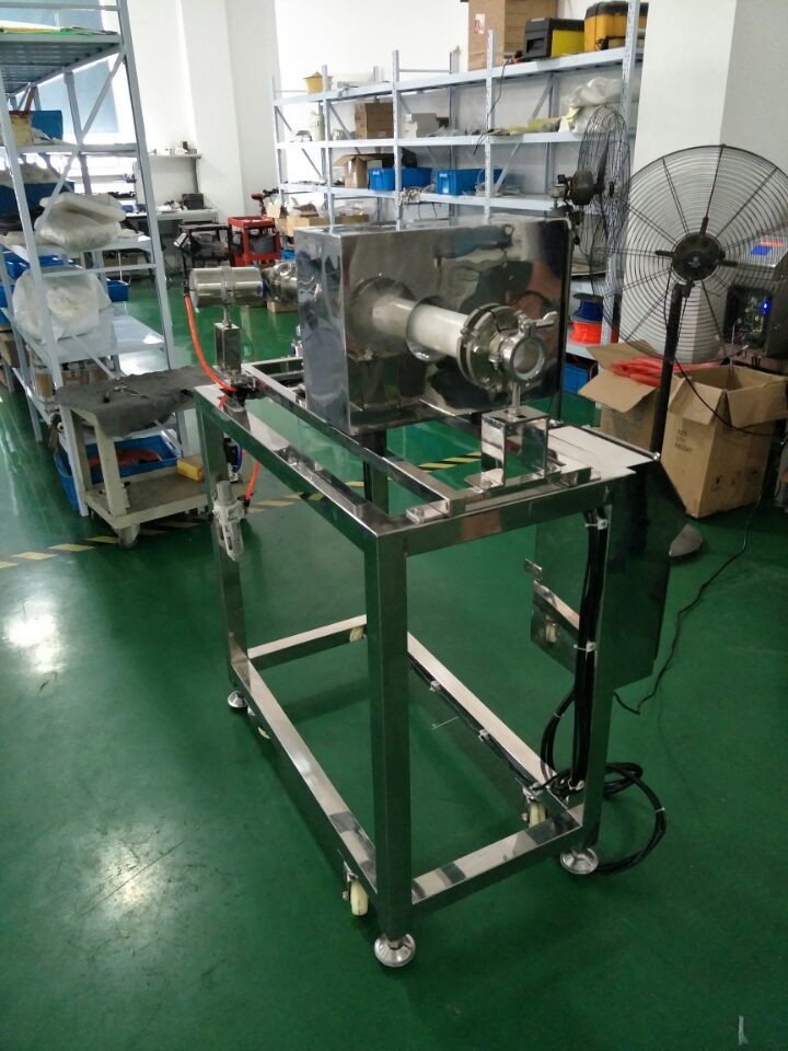 Pipeline Metal detector JL-IMD-L50 jam,paste,sauce,milk or Liquid product inspection