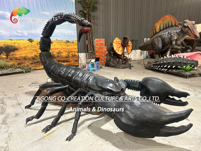 Animatronic Insect Simulation Scorpion For Garden Attraction Theme Park Decorations