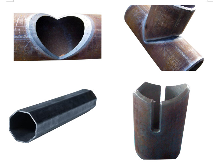 8 Axis CNC Plasma Pipe Cutting Beveling Machine For Circle / Square Hollow Section