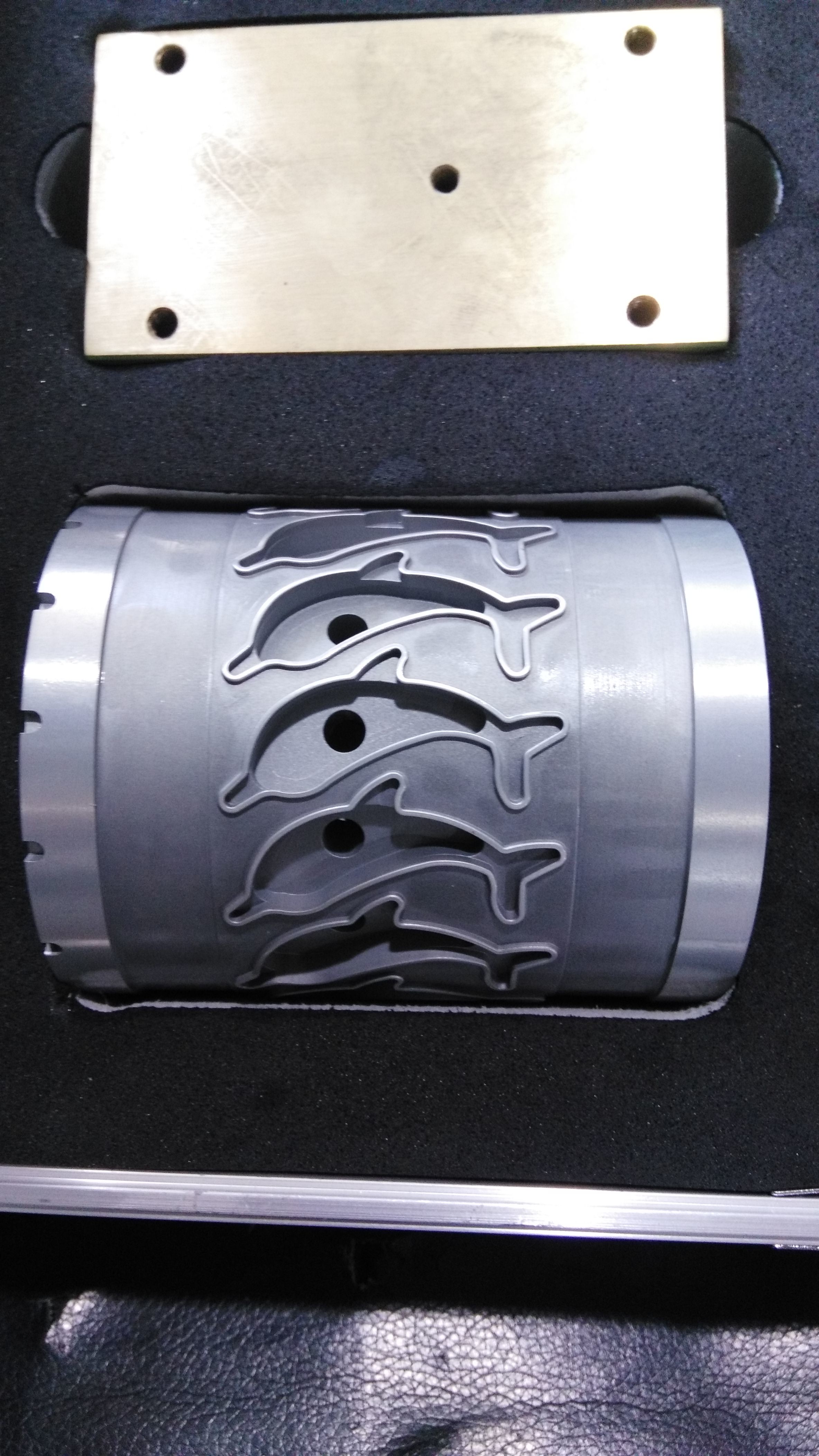 Fish Shape Die Roll Tooling Capsule Mold For 10" / 12" Softgel Encapsulation Machine