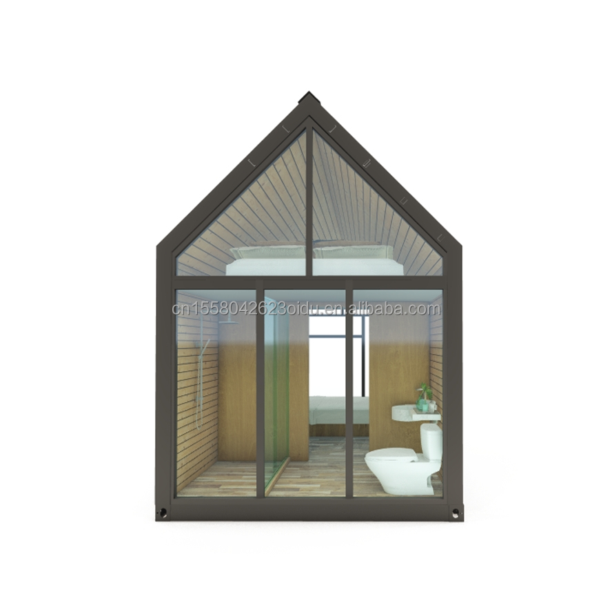 Outdoor Living Room Tiny Homes Luxury Two-Story Modern Prefab Steel Villa Modular Prefabricated Shipping Container House