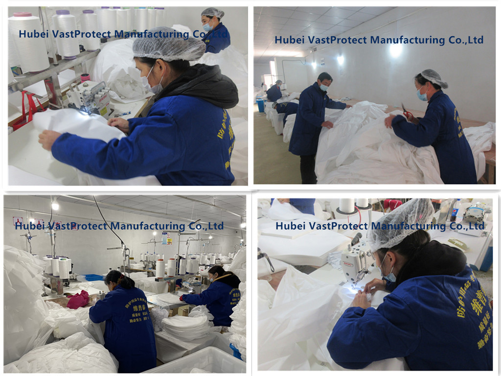 Disposable Polypropylene Ninja Astronaut Balaclava Cover Head Hood For Space Protection