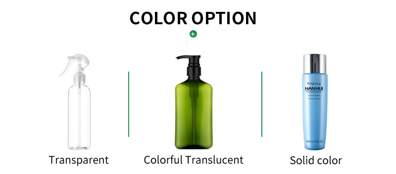 400ML Eco Friendly Spray Bottles , Pink Empty PET Plastic Bottles With Trigger Sprayer