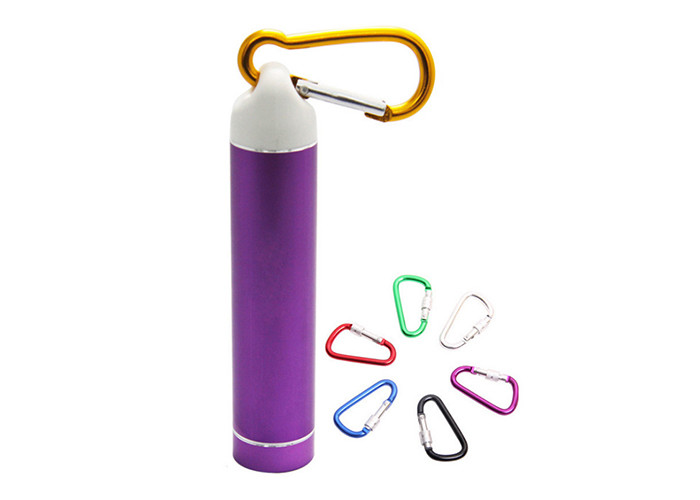 Short Circuit Protection Cylinder Shape Power Bank Easy Carry Metal Case