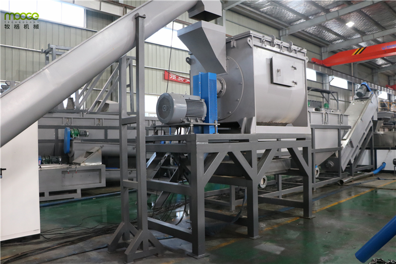 Agricultural Plastic Film Recycling Machine 5000kg/H HDPE Plastic Film Granulator