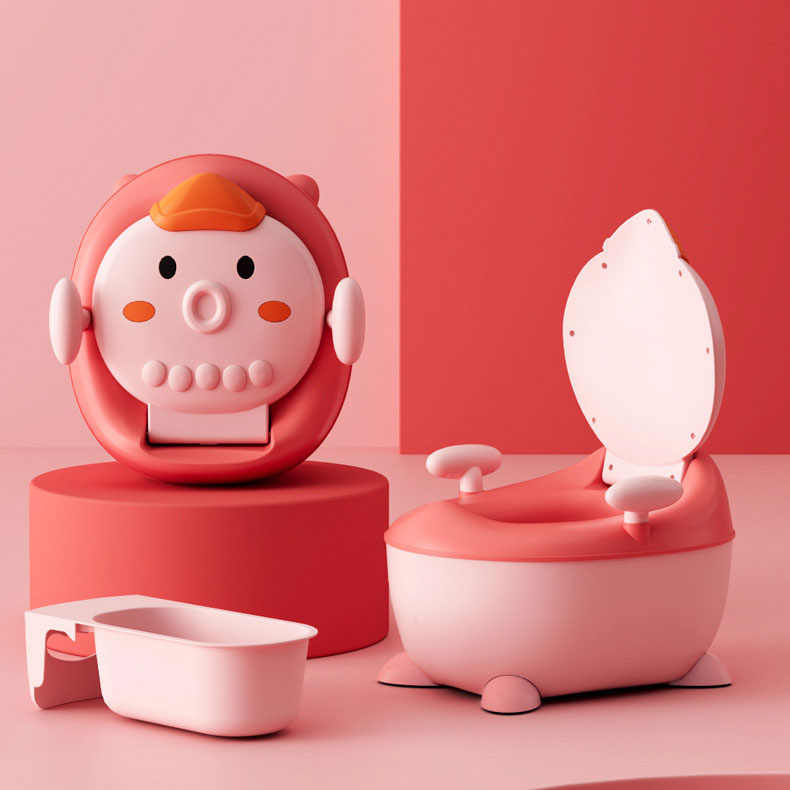Special Urinals for Baby Training Animal Pattern Plastic Boys Girls' Seat Urine Basin