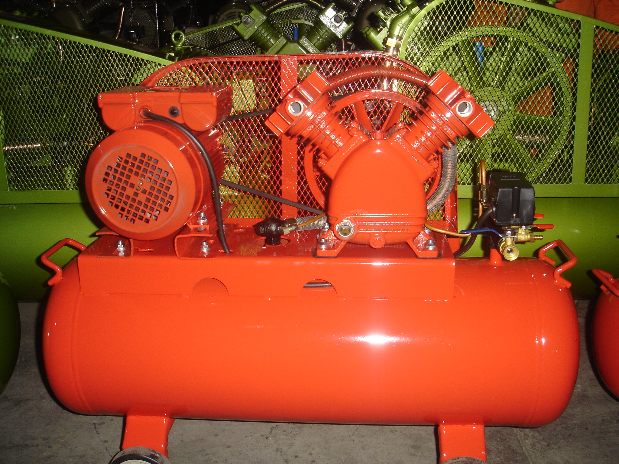 Electric Portable Double Acting Reciprocating Compressor 2HP 8bar JV-0.17/8