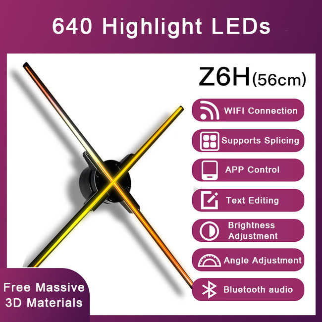 High-Brightness Holographic Display Fan manufacturer for Interactive Advertisements and Product Presentations