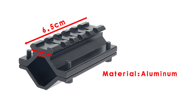 Picatinny Or Weaver 5 Slots Scope Mount Base Tactical 20MM Universal