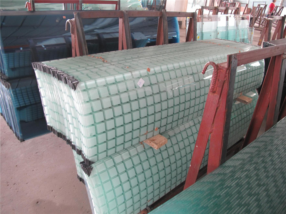 Shower Ceramic Printing Glass Building Decorating Customized Size