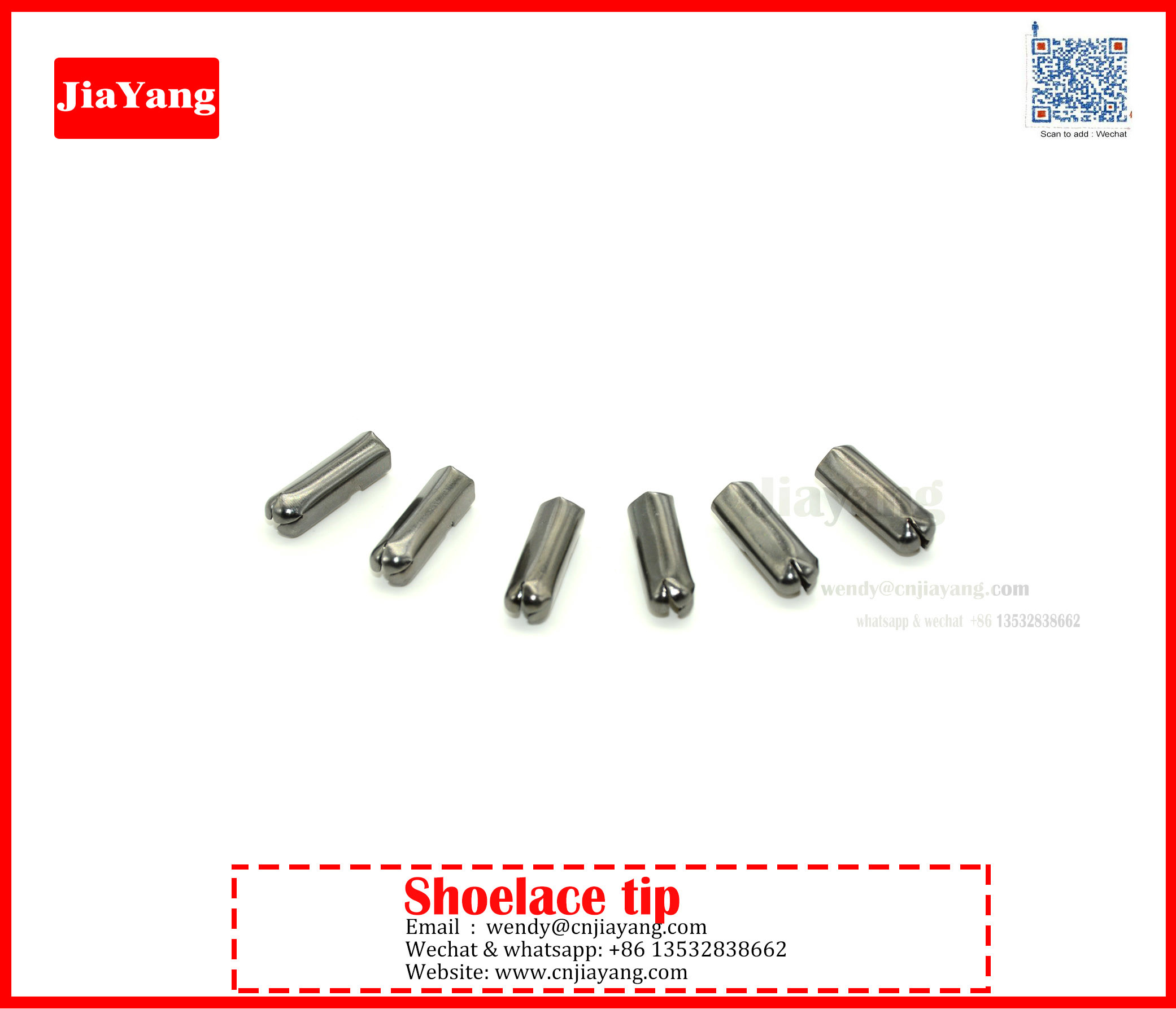 Silver color Folder Leather Cord Buckle Round Rope Clip End Clasps