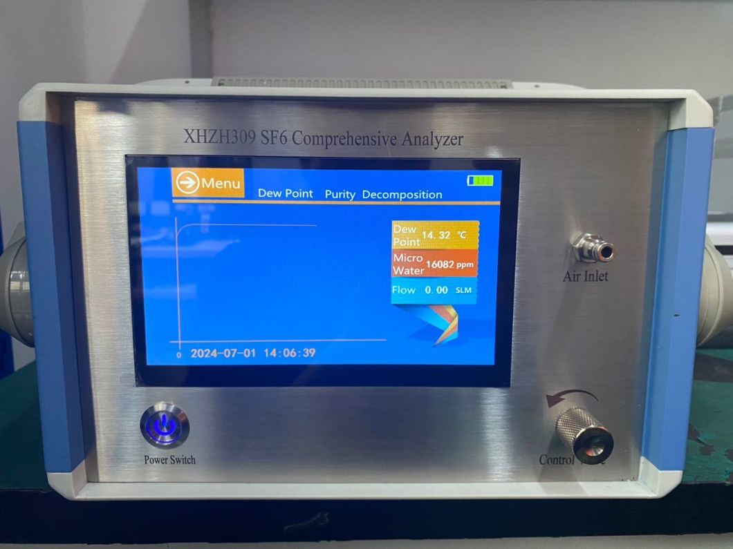 China Power Testing Factory Xzh Test Supply Sf6 Humidity Purity Decomposition Analyzer