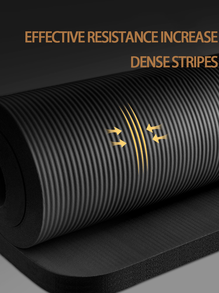 20MM Thick Home Fitness Exercise NBR Non Slip Yoga Mat For Pilates Gymnastics