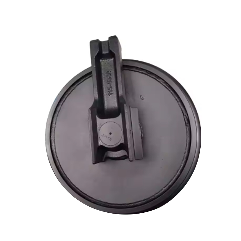 35simn Square Steel CAT 374D Excavator Front Idler Track Front Wheel Part Number 340-8250