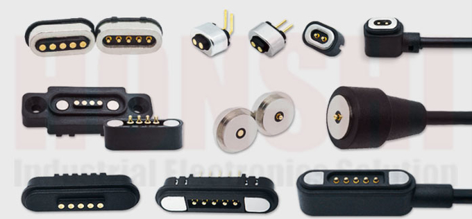 Customized Spring Force 8 Pin Magnet Charging Base Contact And Probe Magnet Base 1