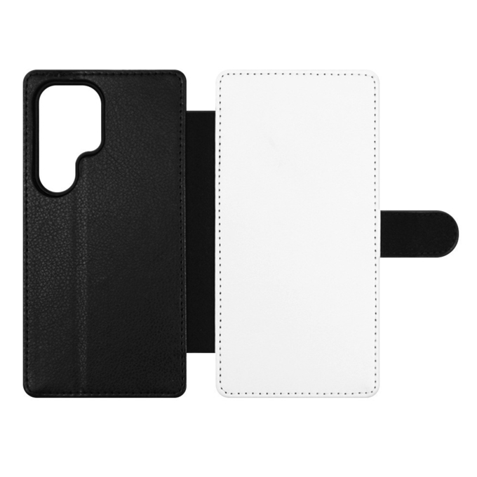 Blank Leather Flip Sublimation Wallet Phone Cases With Card Slot For Samsung Galaxy S24 S23 S22 Plus Ultra Shockproof