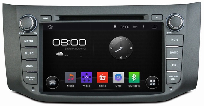 Ouchuangbo Car Navi Multimedia System for Nissan Sylphy /B17 2012-2014 Android 4.4 GPS Nav