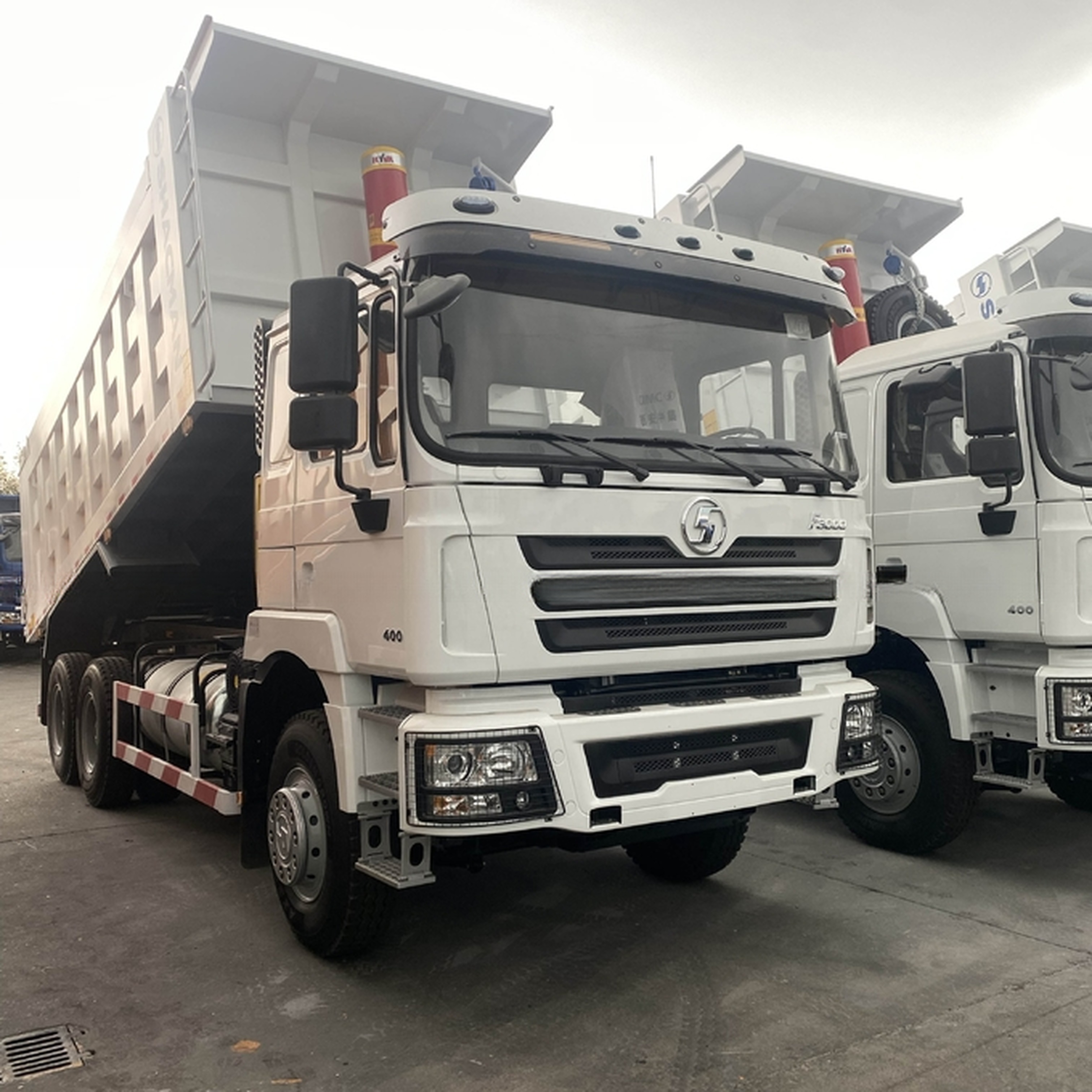 Manual Window Heavy Truck F3000 30 Ton 10 Wheeler Tipper Truck 380HP 6x4 Back Dumper