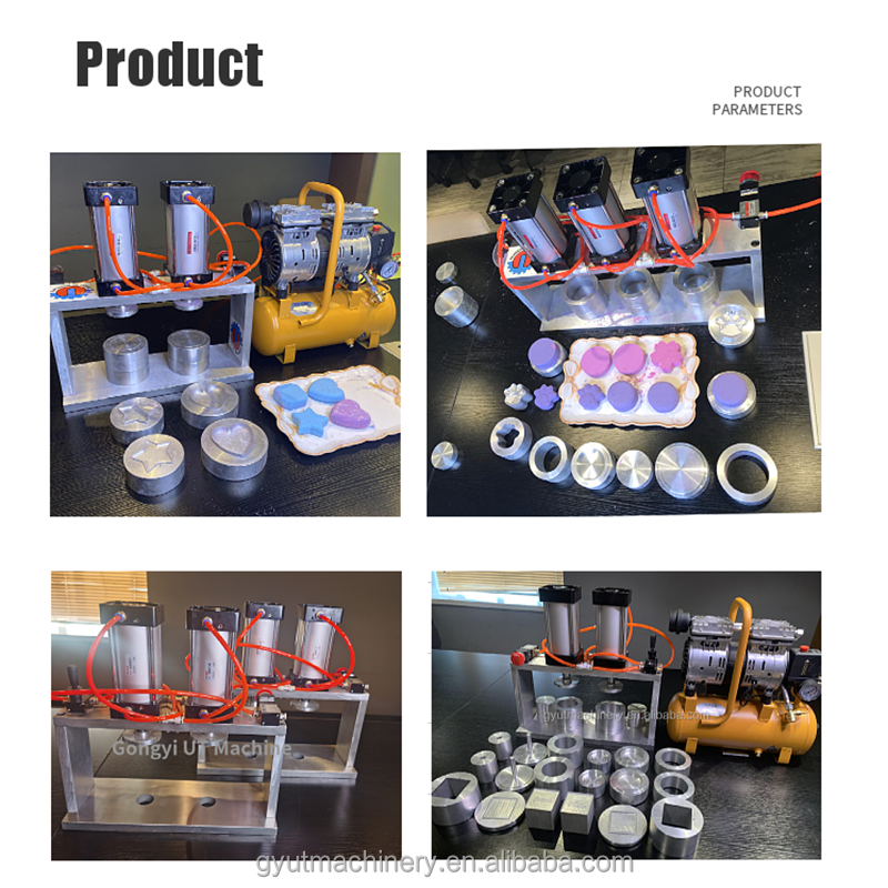 1300piece/h Multi press Manual bath bomb Making Machine with Automatic Operation