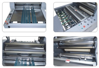 Double Sides Bopp Film Laminating Machine Manual Paper Feeding