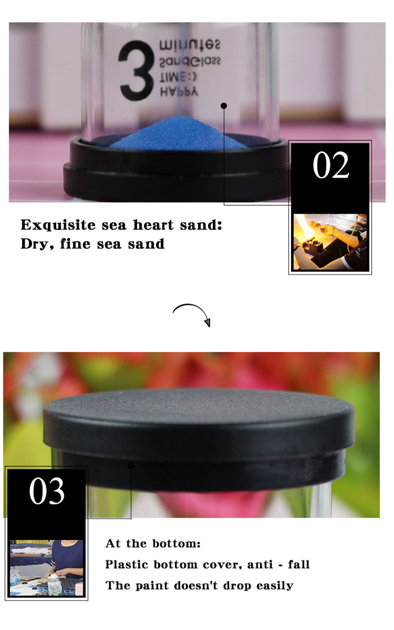 Skyringe Small Hourglass Desktop Timer 1 2 3 5 10 15 30min Sand Glass Clock