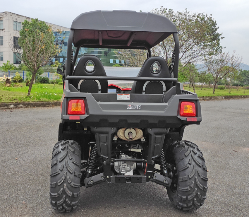 550cc 4x4 UTV Liquid-cooled Single Cylinder Hisun with AT 25*8-12 Radial Tire Size