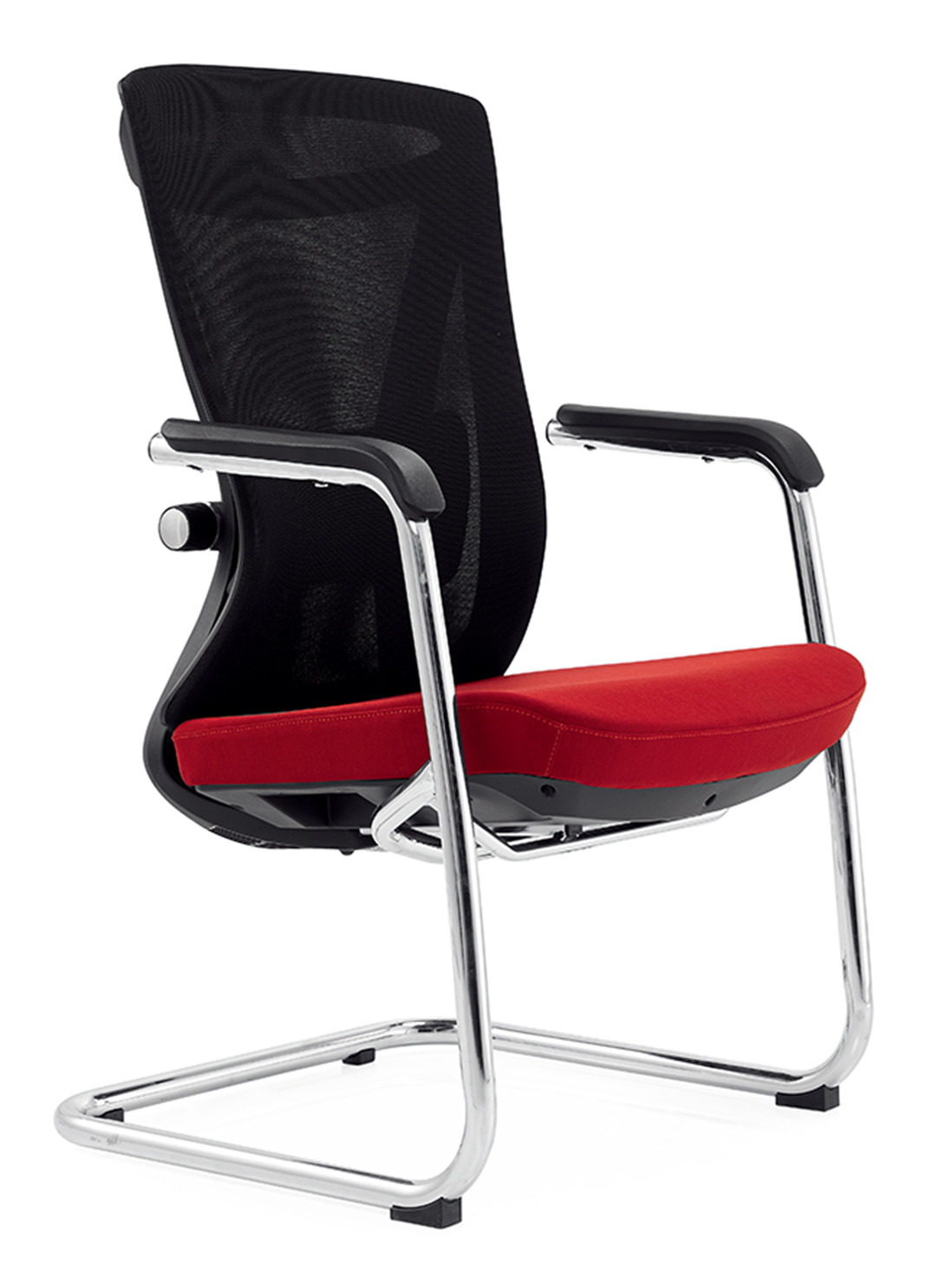 ODM Swivel Tilt Chair Ergonomic Mesh Task Chair With Leatherette Back