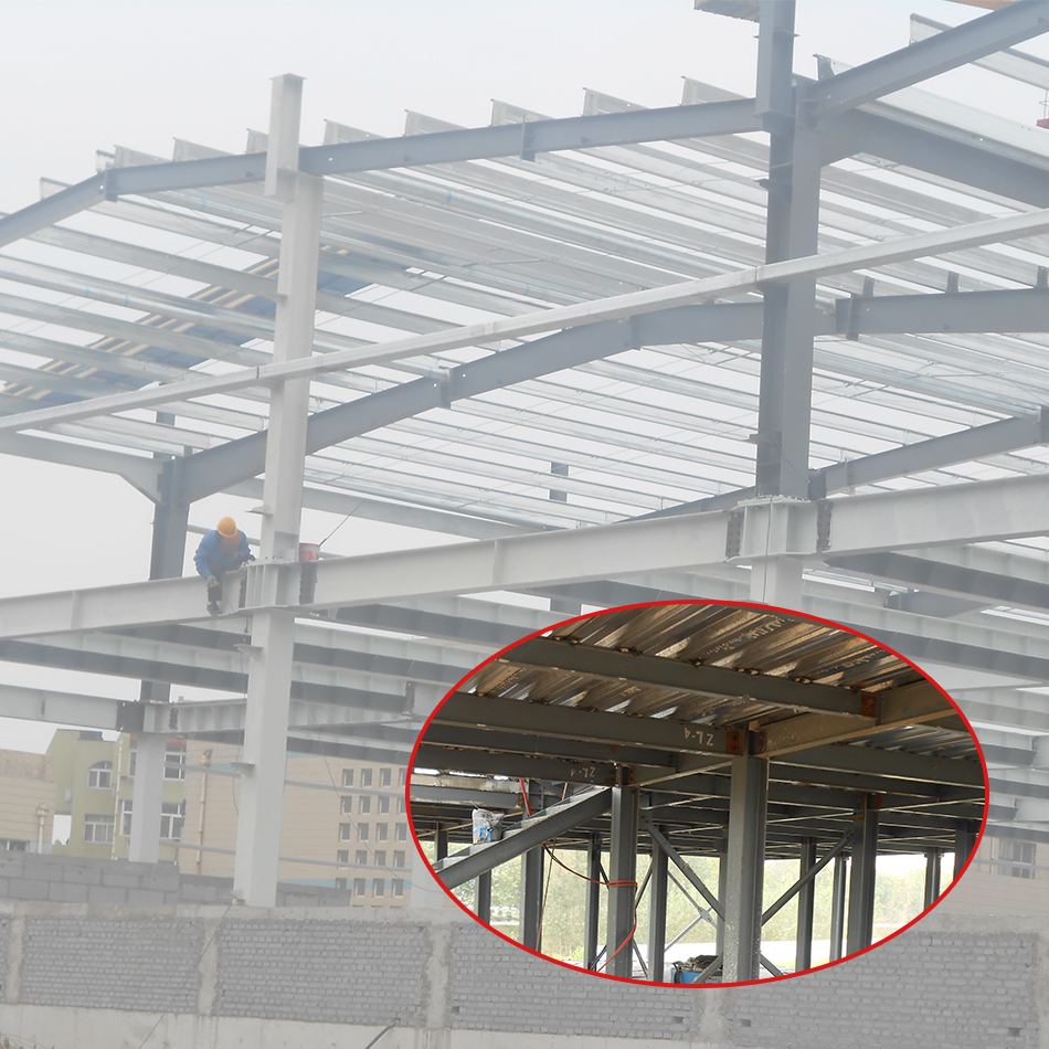 Corrosion Resistant Fabricated Steel Structure Building