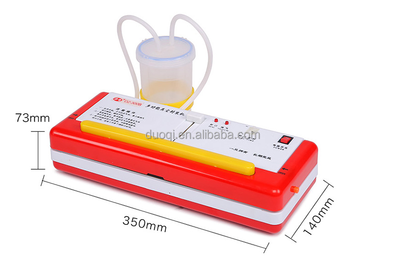 Desktop Manual Vacuum Sealer High Precision For Foods Vegetables And Liquids