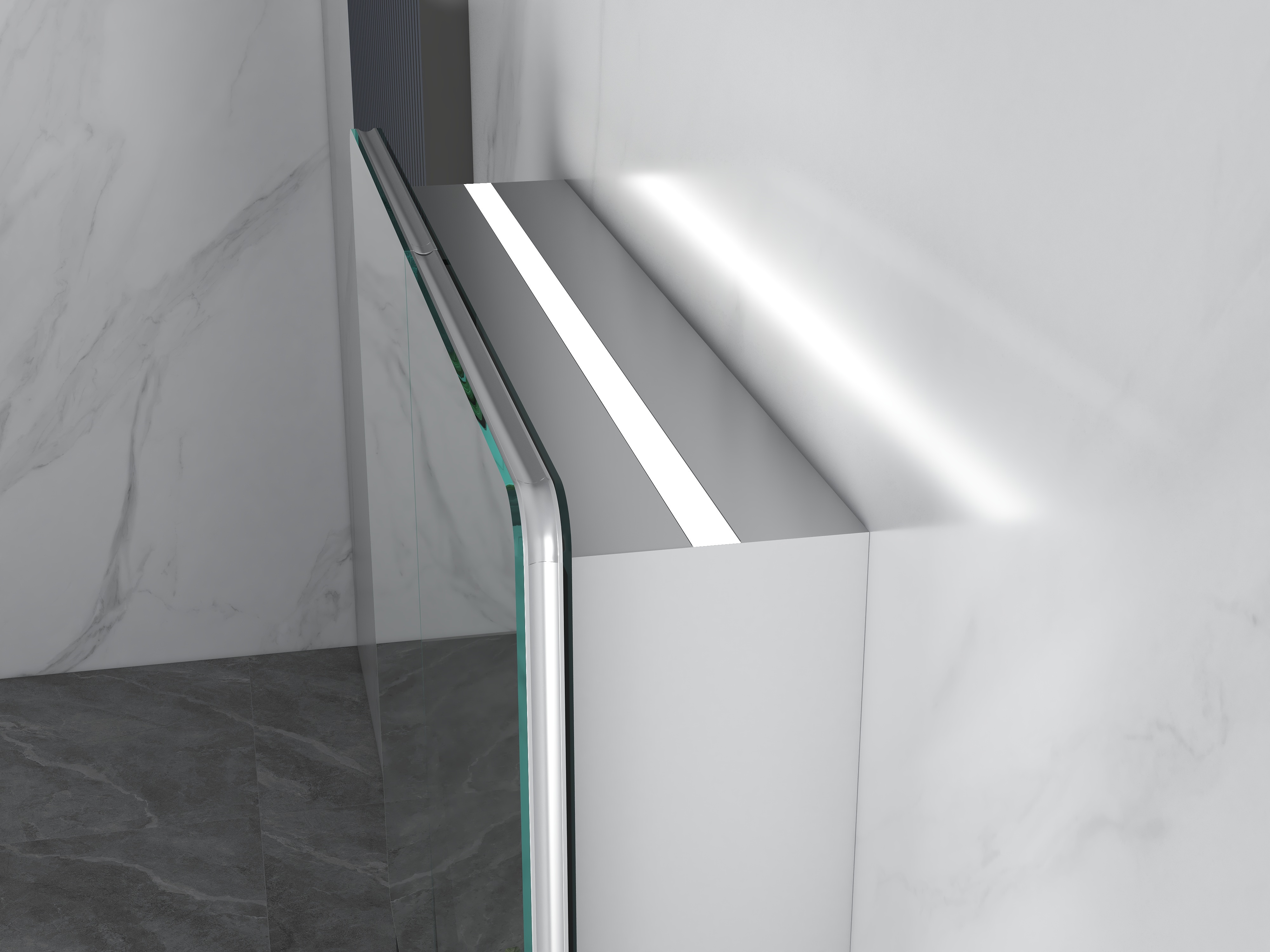 Illuminated Bathroom Mirror Cabinet Modern Stylish With Lights For Home And Hotel
