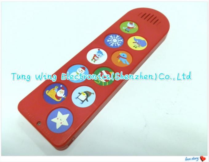 UV Varnishing Baby Sound Books 6 Buttons ABS Sound Recording Module