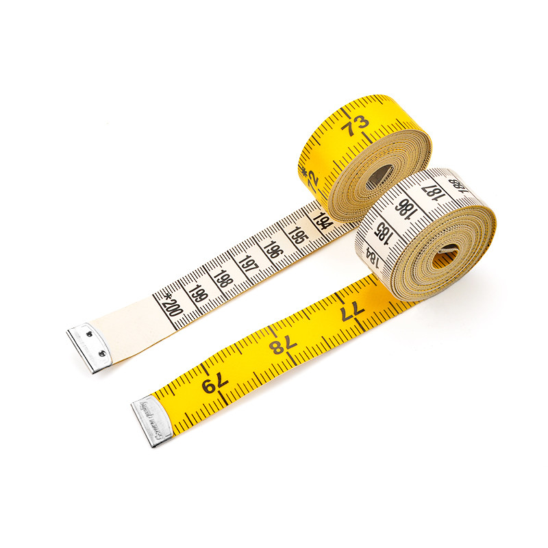 Wintape 80inch&200cm Soft Polyfiber Fabric Measuring Tape for Sewing Cloth & Weight Loss Medical Body Measurement