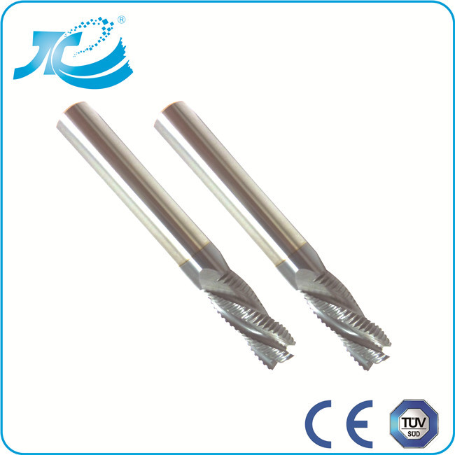 High Speed End Mills Carbide Roughing End Mills 55 / 60 / 65 Hardness