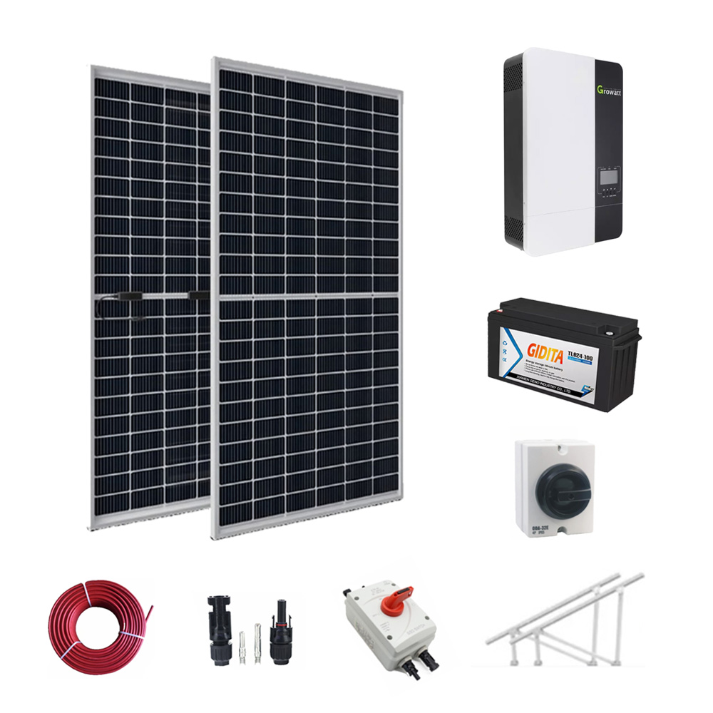 Off Grid Type Solar Power Storage System 5kw For Home And Factory Use